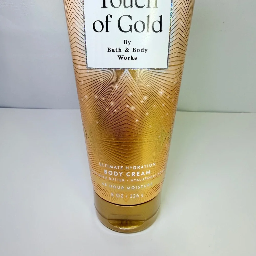 Bath & Body Works Touch of Gold Ultimate Hydration Body Cream 8oz Shea